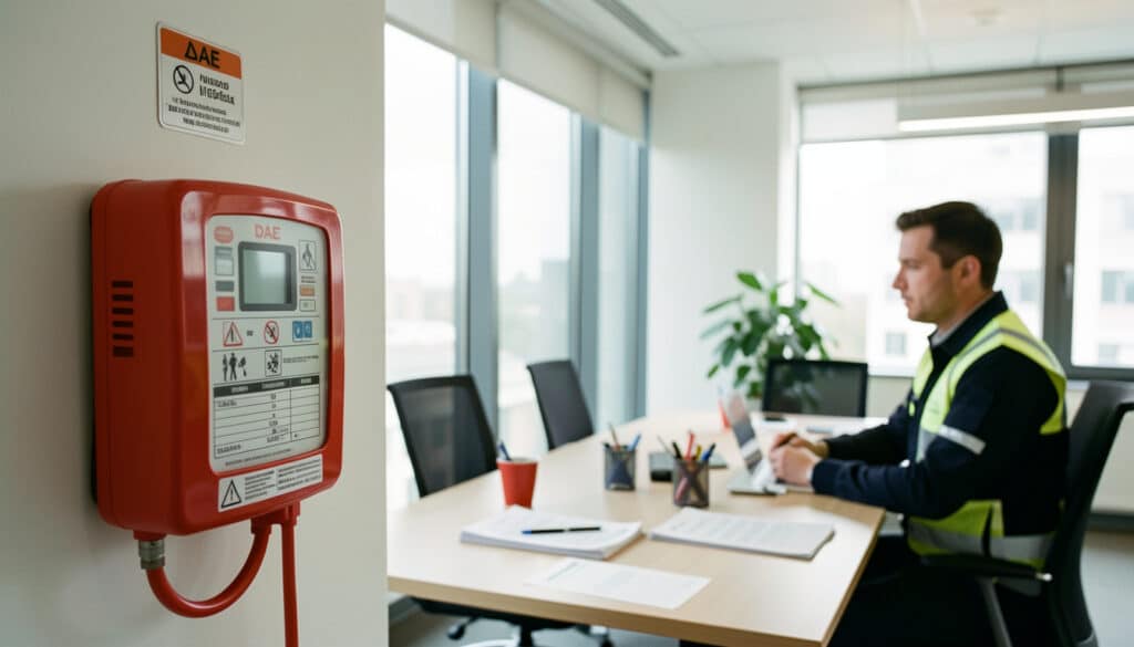 Réglementation du défibrillateur en entreprise
